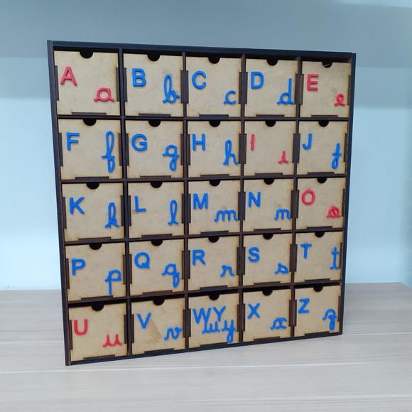 Gaveteiro de Fonemas Montessori