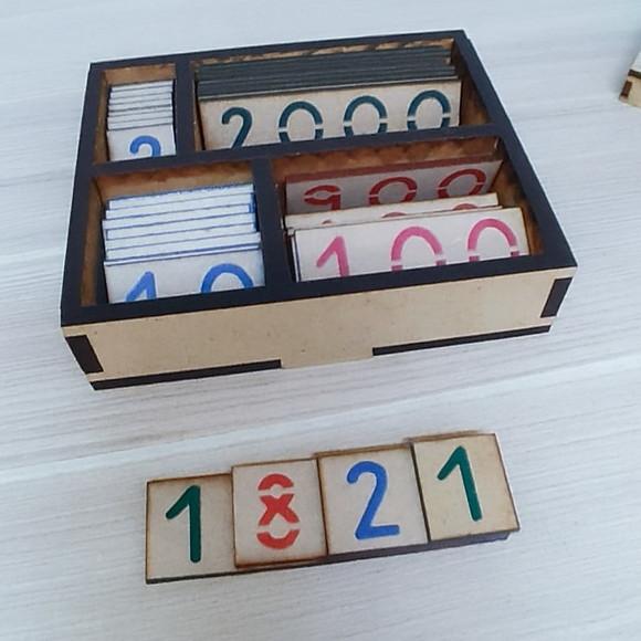 Material Montessori de Matemática Visão de Conjunto