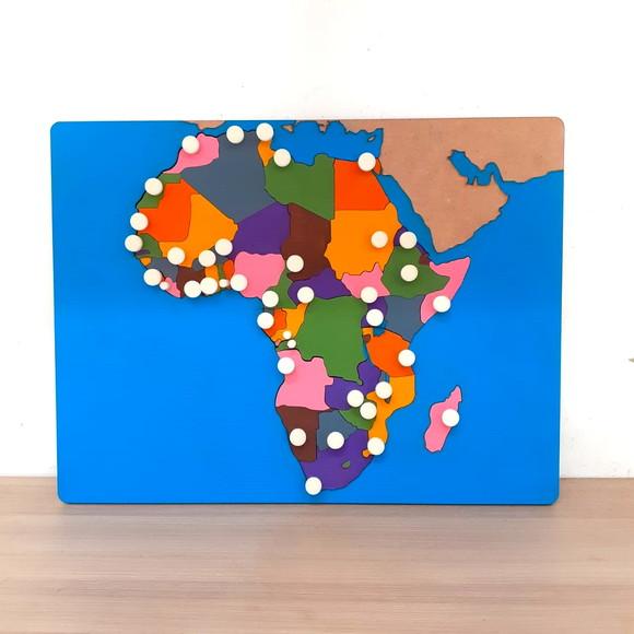 Quebra Cabeças Mapa da Africa