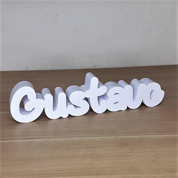 Nome Personalizado em 3d