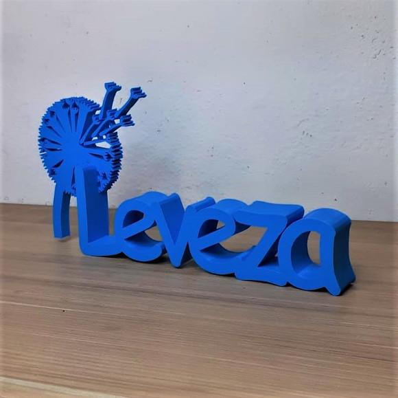 Palavra Decorativa Leveza