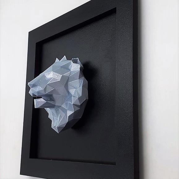 Quadro Decorativo Leão
