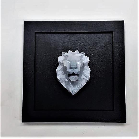 Quadro Decorativo Leão