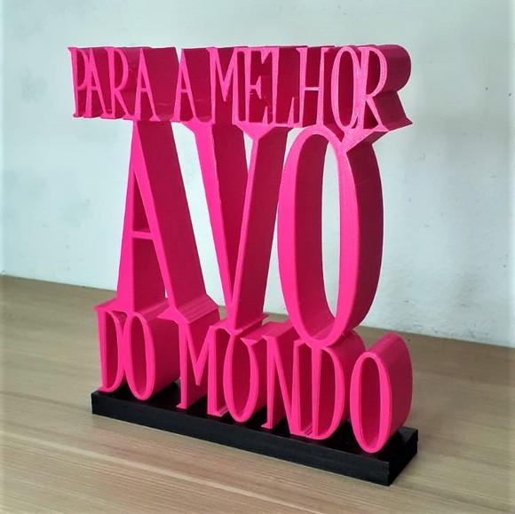 Texto Decorativo para a Melhor Avó do Mundo