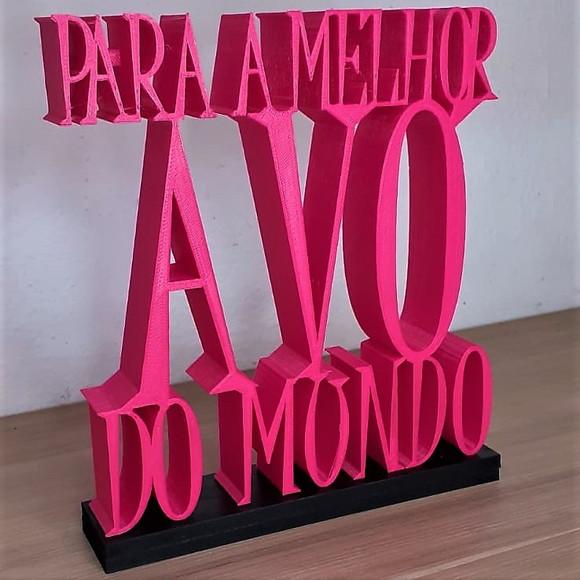 Texto Decorativo para a Melhor Avó do Mundo