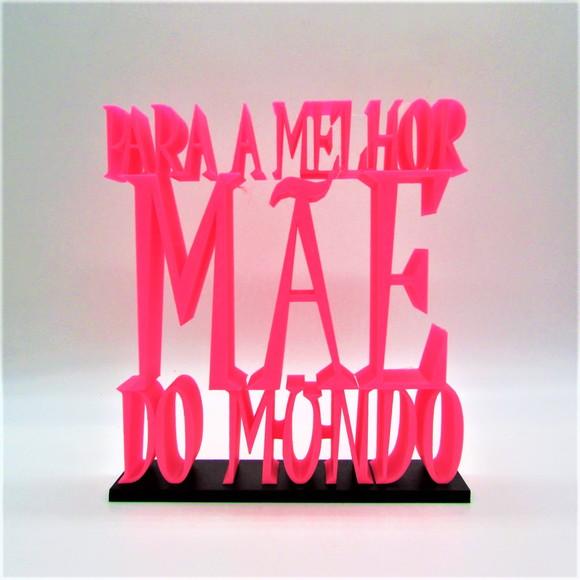 Texto Decorativo para a Melhor Mãe do Mundo