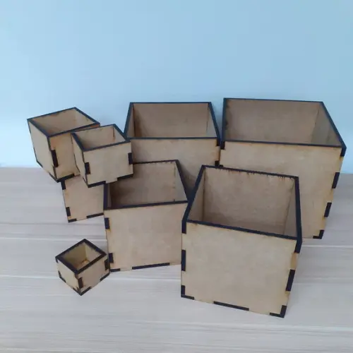 Caixas para Material Geográfico Montessori