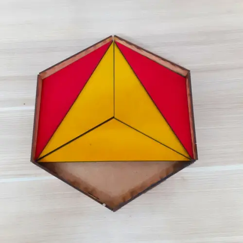 Caixas de Triâgulação Montessori