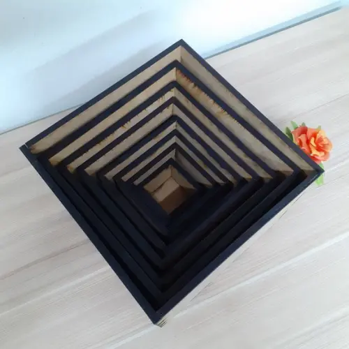 Caixas para Material Geográfico Montessori
