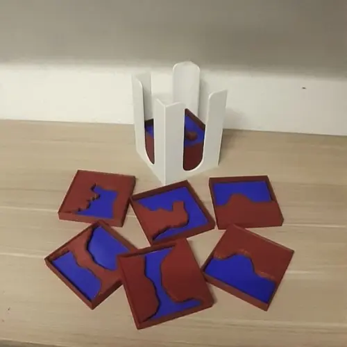 Formas Montessori de Terra e Água