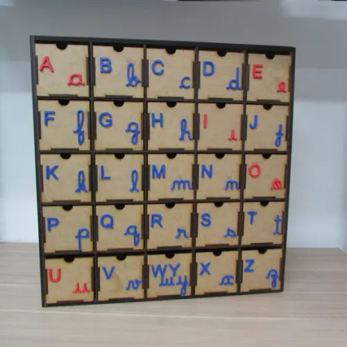 Gaveteiro de Fonemas Montessori