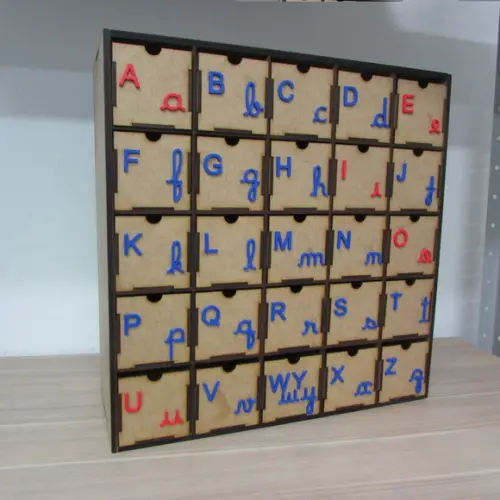 Gaveteiro de Fonemas Montessori