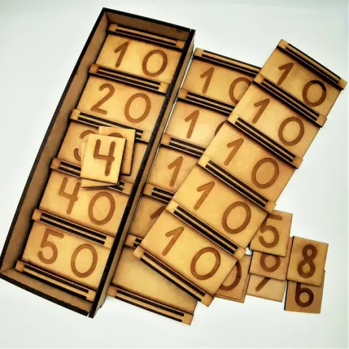 Tábuas de Seguin Montessori