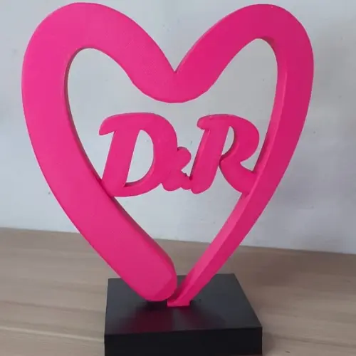 Love Heart Coração Personalizável