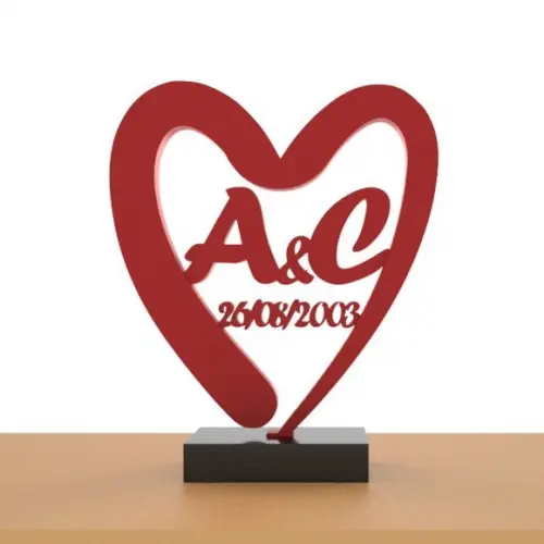 Love Heart Coração Personalizável