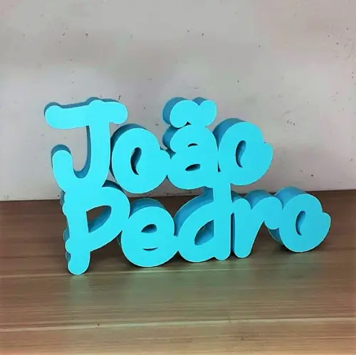Nome Personalizado em 3d