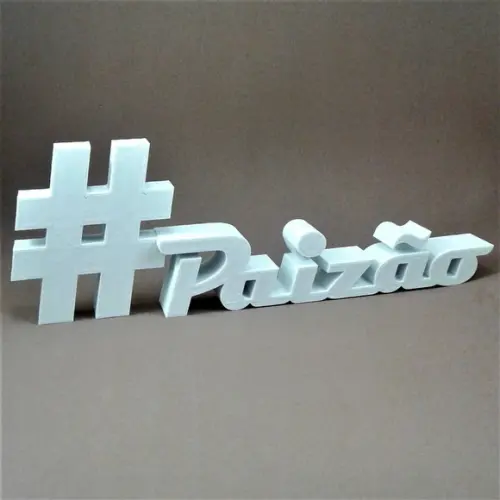 Palavra Decorativa #paizão