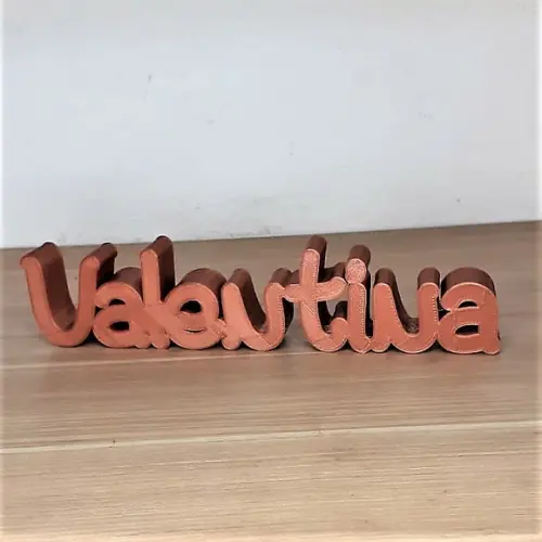 Nome Personalizado em 3d