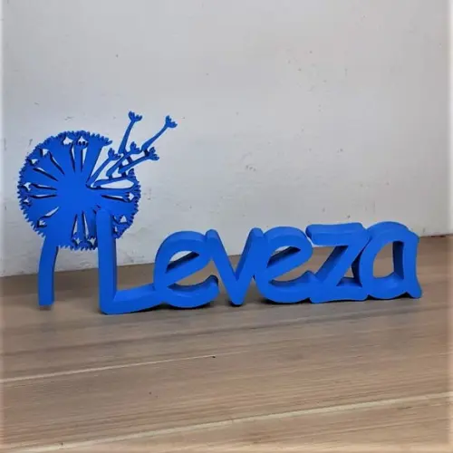 Palavra Decorativa Leveza