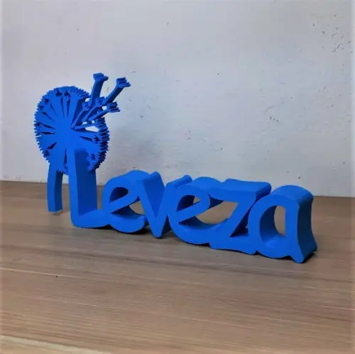 Palavra Decorativa Leveza
