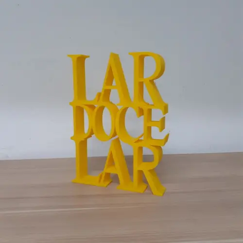 Palavra Decorativa Lar Doce Lar