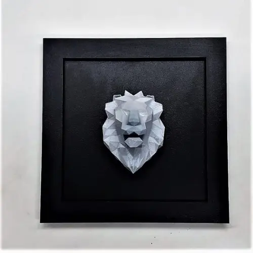 Quadro Decorativo Leão