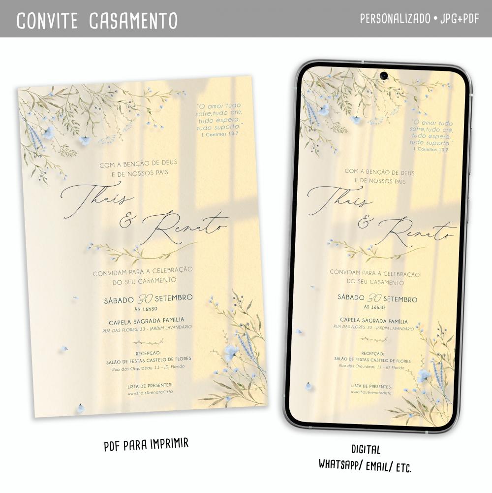 Convite Digital Casamento