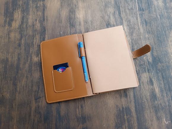 Bullet Journal Caderno de Couro Tartaruga
