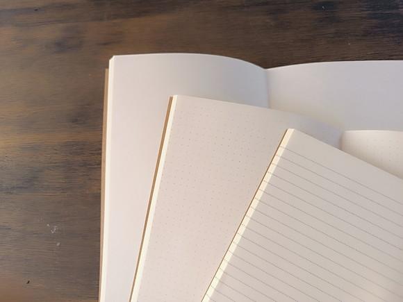 Bullet Journal Marrom Capa com Cadernos de Couro