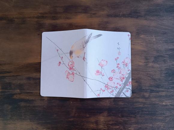 Caderno A5 Flores de Cerejeira Brochurinha
