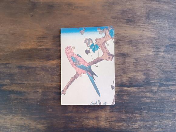 Caderno A5 Pássaro Arte Japonesa Brochurinha