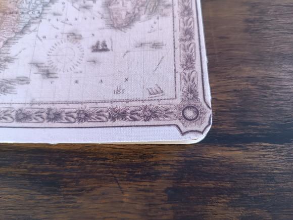 Caderno A5 Mapa Mundi Brochurinha