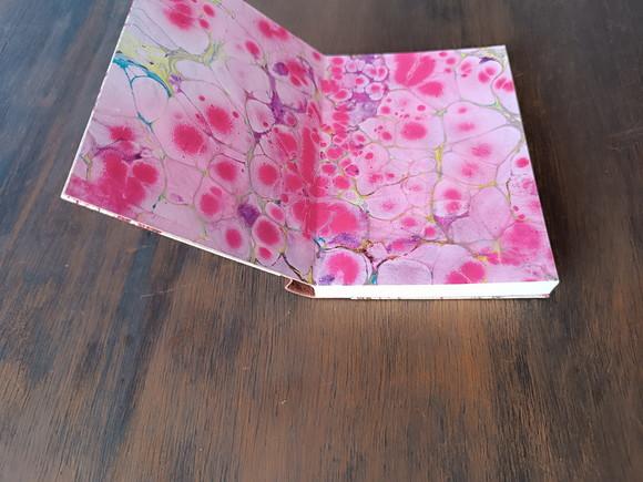 Caderno A6 Árvores de Tecido e Couro