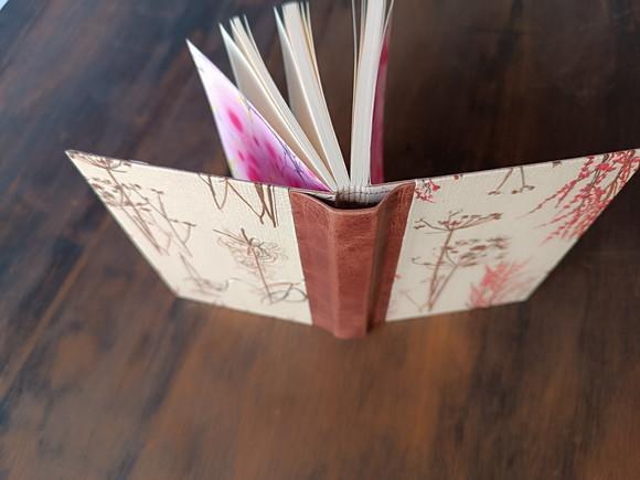 Caderno A6 Árvores de Tecido e Couro