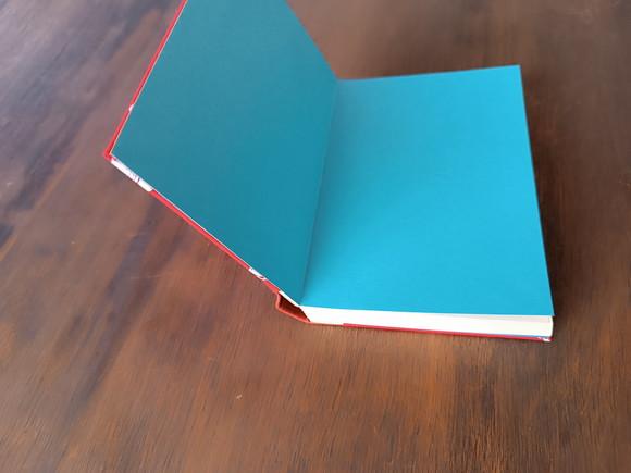 Caderno A6 Música de Tecido e Couro