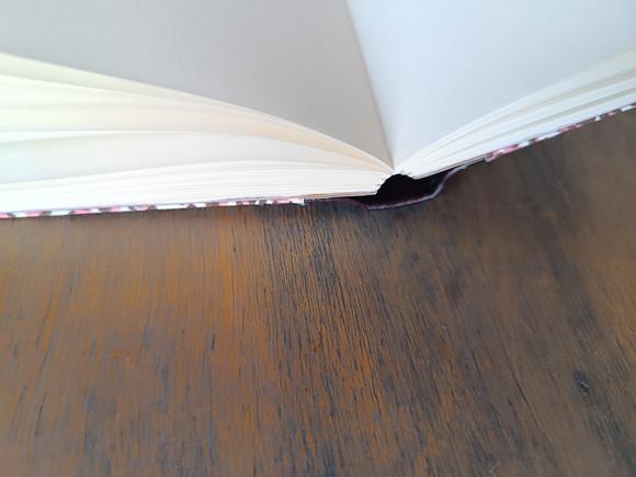 Caderno A6 Oncinha de Tecido e Couro