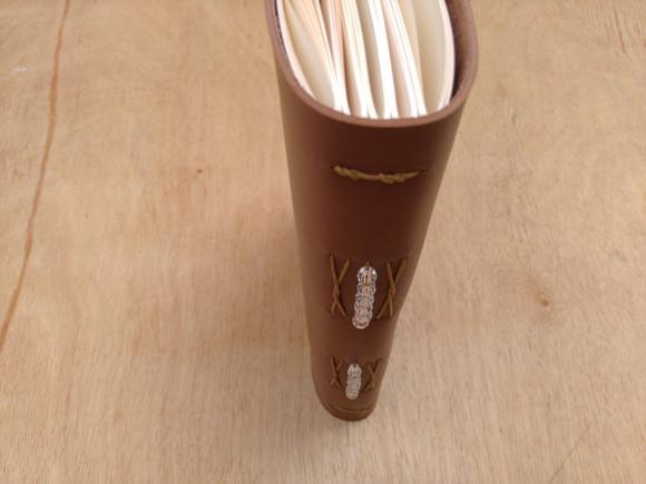 Caderno Artesanal Diário Caramelo Promoção