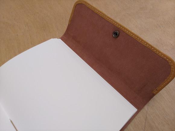Caderno Artesanal Diário Caramelo Promoção