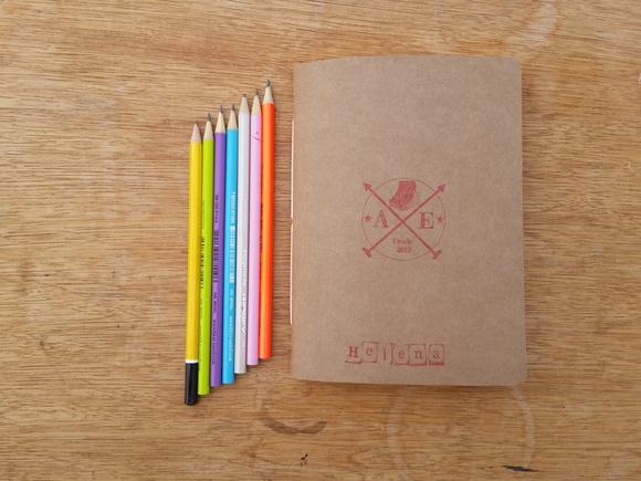 CADERNO BLOCO DE NOTAS PLANNER DIÁRIO NOME PERSONALIZADO