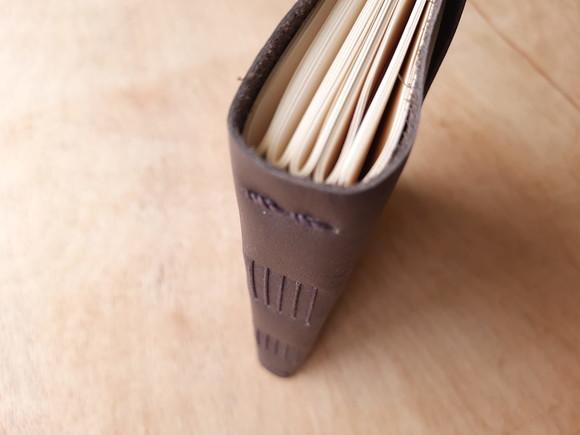 Caderno de Couro Diário Marrom Café