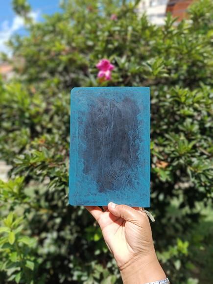 Caderno de Couro Legítimo Mandala