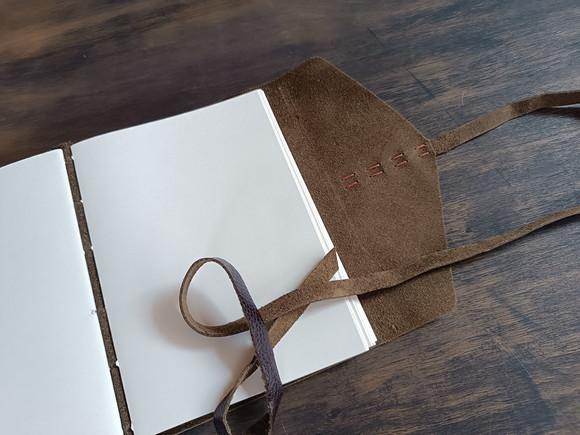 Caderno Diário Artesanalle Marrom com Textura