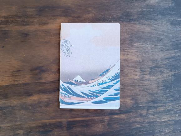 Caderno Onda de Kanagawa Brochurinha