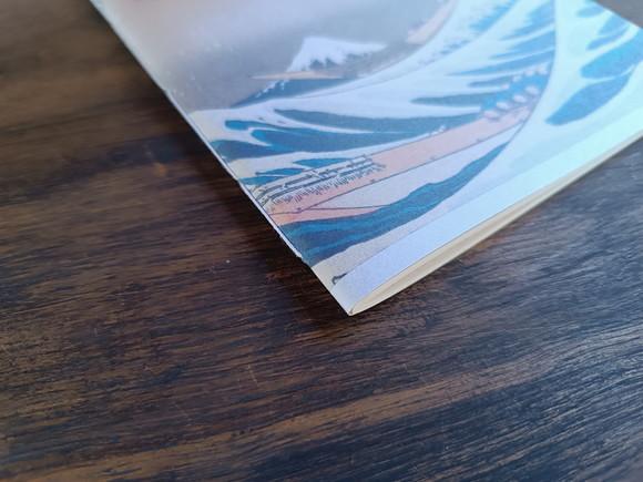 Caderno Onda de Kanagawa Brochurinha