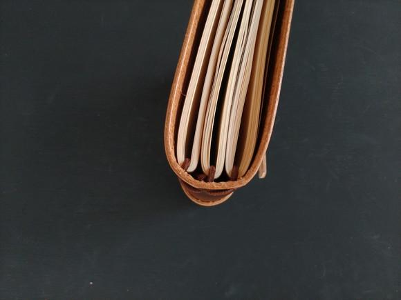 Capa de Couro para Cadernos Tipo Midori Filtro dos Sonhos