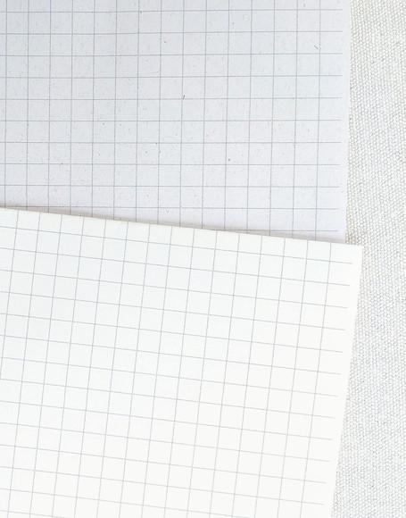 Papel Marfim ou Reciclado Pautado Quadriculado Pontilhado