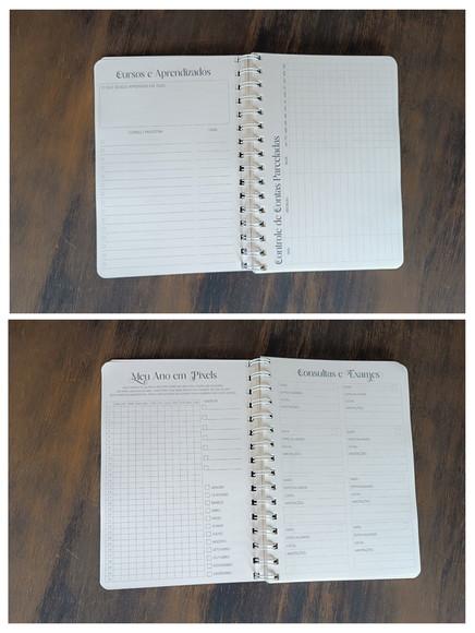 Planner Semanal 2026 Wire-o A5 Capa Flexível