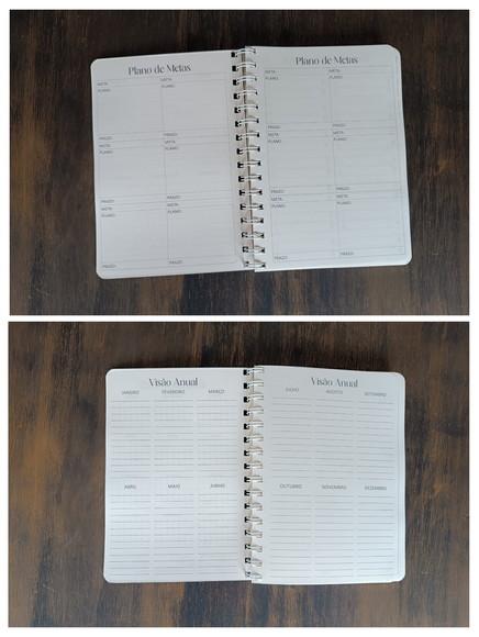 Planner Semanal 2026 Wire-o A5 Capa Flexível
