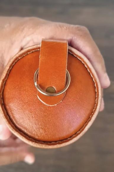 Porta Garrafa, Estojo de Couro para Garrafa de Água e Vinho