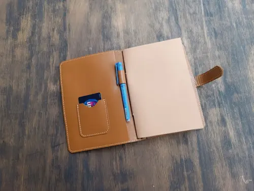 Bullet Journal Caderno de Couro Tartaruga